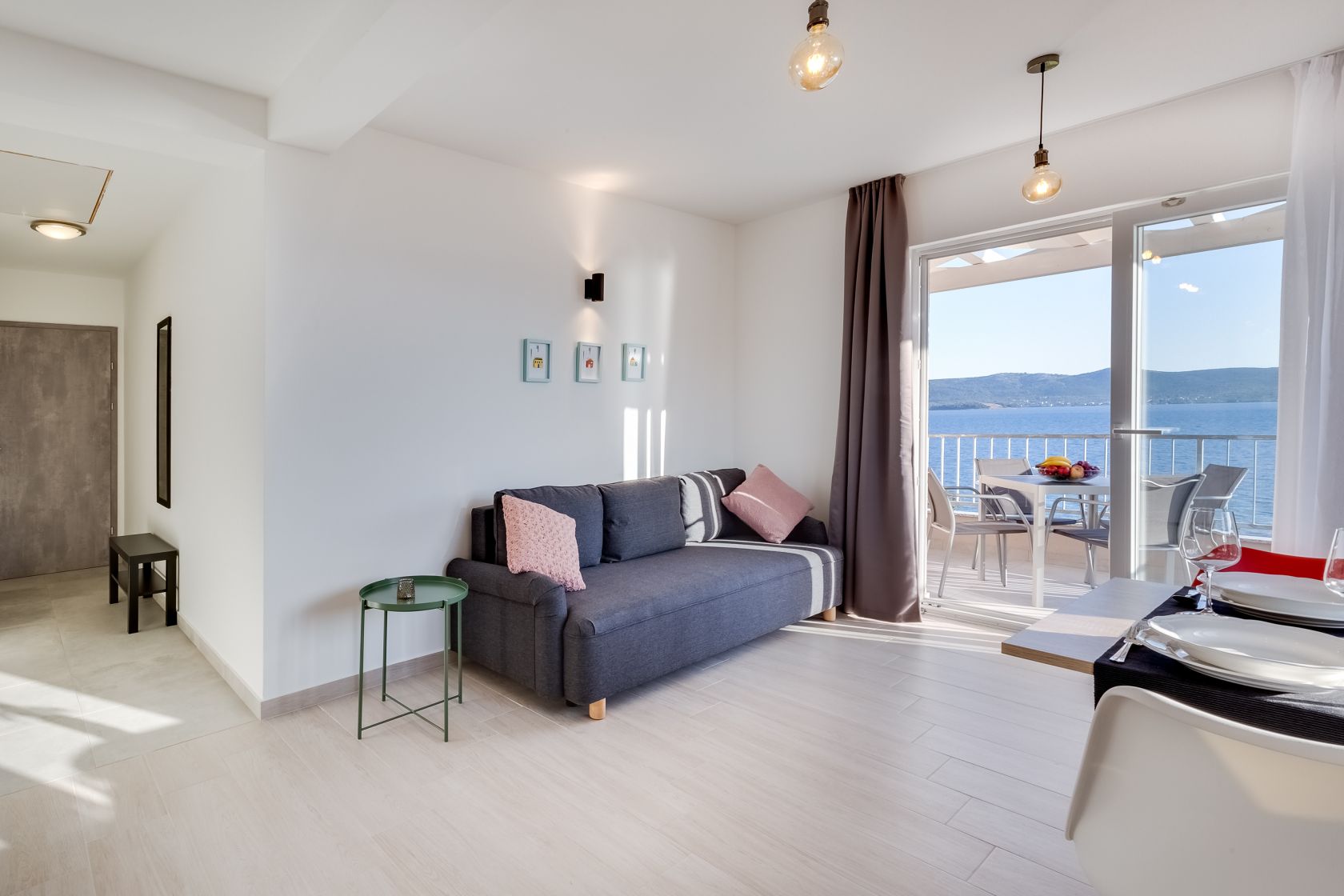 Villa Diana apartman 2 — dnevni boravak